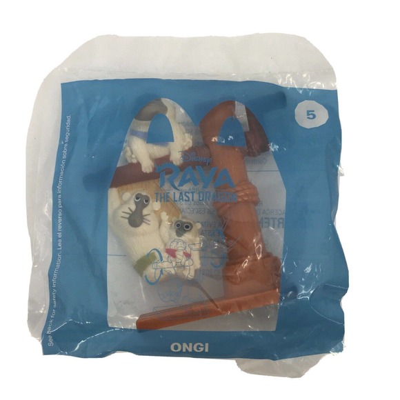McDonald's Other - McDonald's 2021 #5 Raya and The Last Dragon Ongi Happy Meal Toy